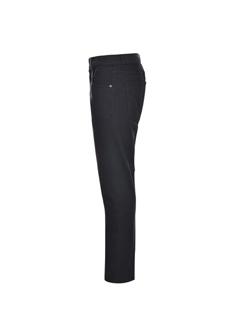 Pantalone Dondup Dian uomo UP576BS0030 PTD Blu carrot bottone cerniera DONDUP | Pantaloni | UP576BS0030 PTD890